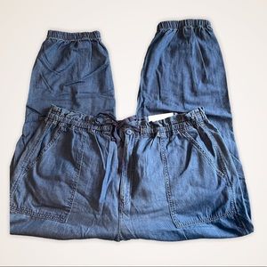 American Eagle Womens Paperbag Waist Joggers size XXL